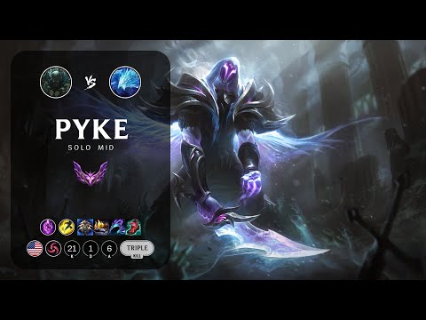 Pyke Mid vs Anivia - NA Master Patch 14.8