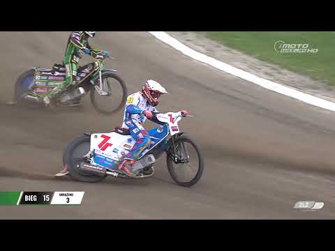 2. Liga Żużlowa - Metalika Recycling Kolejarz Rawicz - 7R Stolaro Stal Rzeszów - bieg 15