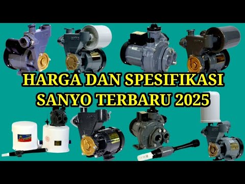 Latest 2025 Sanyo water pump prices and specifications. #waterpump #sanyo #jetpump .