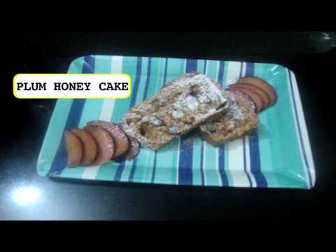 Plum Honey Cake