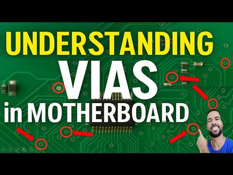 PCB Vias Explained in 4 Minutes 🔥🔥🔥  | Motherboard Repair