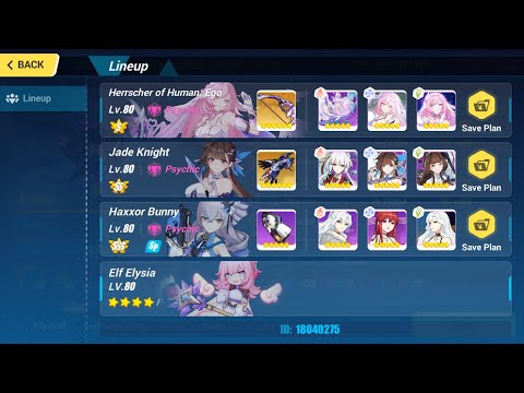 Ex abyss Nirvana (D465) Yae Kasumi (762 pts), HOH/JK/HB - Honkai Impact 3rd SEA