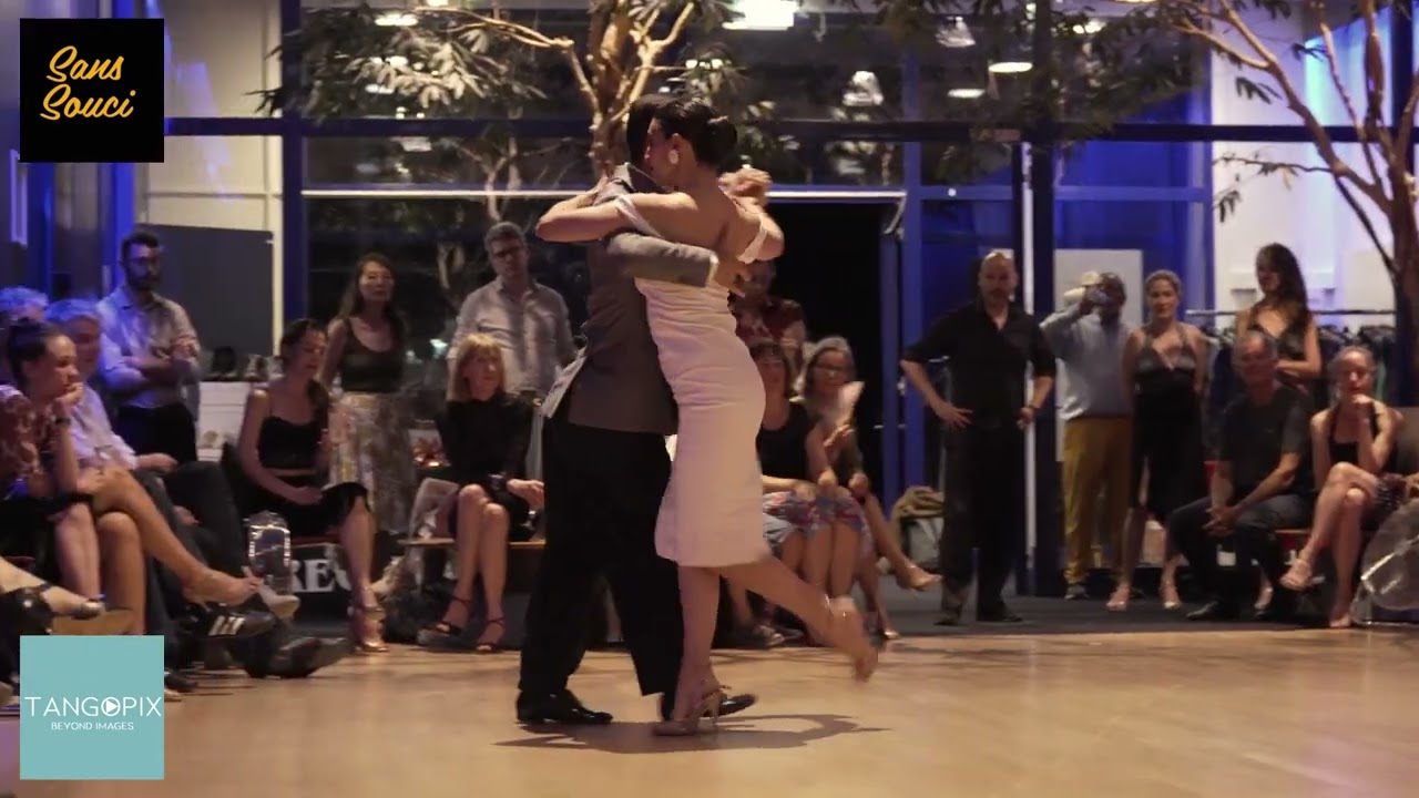 Video thumbnail for MILONGA SANS SOUCI '25 GENEVA - Eva Laura Madar & Thomas Barbier dance Domingo Federico - Muy Suave