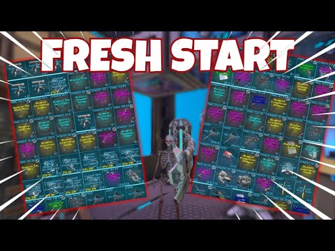 Starting Fresh On Small Tribes On My Hidden/Secret GenTwo Rathole - Ark Living Off The Loot S1