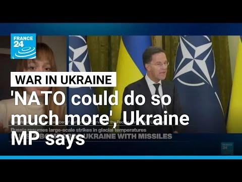 'NATO could do so much more', Ukraine MP says as Russia resumes large-scale strikes • FRANCE 24