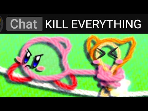 Finally giving my Chat therapy by playing the most relaxing Kirby game