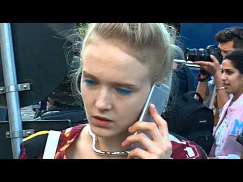 Models Hedvig Palm, Maja Salamon, Yumi Lambert etc... @ TOD'S show Milan september 2015 Fashion Week