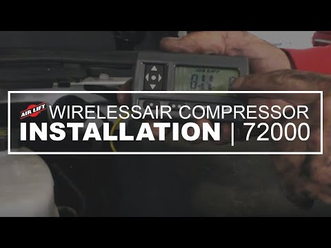 Installing The Air Lift WirelessAIR Compressor - 72000