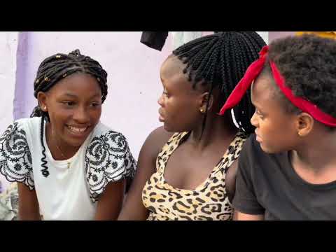 Gloria and the Luxury Villager in their festive attire, episode 11