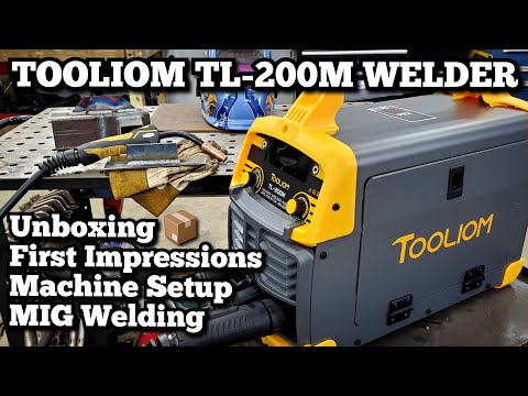 I Bought A Cheap MIG Welder Off Amazon - Tooliom TL-200M 3in1 Budget Welder With Surprising Results!