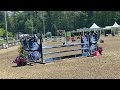Evelyn Hanley On Uderzo De Rance Jump OFF Fieldstone 2022
