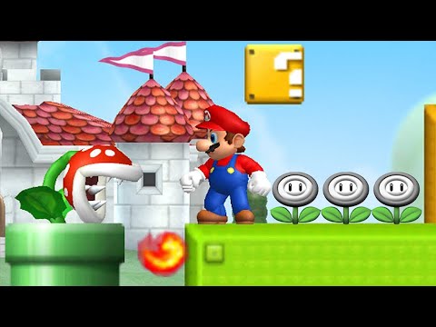 New Super Mario Bros. 3 - World 1 - Walkthrough