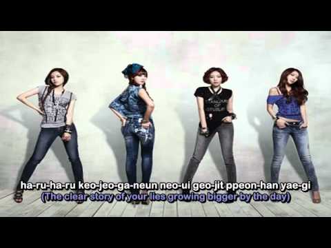 [Rom & Eng] Brown Eyed Girls - 1,2,3,4