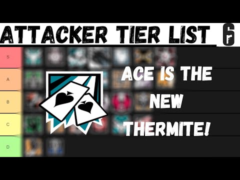 ACE IS S TIER - Attacker Tier List | Rainbow Six Siege - Steel Wave