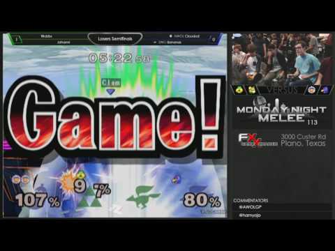 MNM 113 - Wubbs + Jahanni vs Clouded + Bananas - Losers Semifinals Melee
