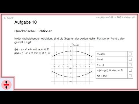 Mathematik Matura Haupttermin 2020/21 Aufgabe 10 | Matree