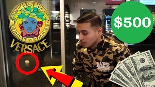 Flipped a coin and WON A VERSACE SHIRT!