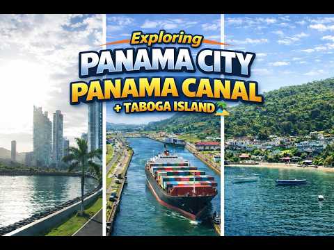 TABOGA ISLAND & Panama Canal in ONE DAY | Worth It?