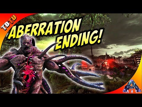 THIS BOSS FIGHT IS CRAZY! ABERRATION ENDING AND ARK EXTINCTION CUTSCENE!  Ark Aberration Gameplay
