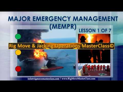 Major Emergency Management Initial Response Training (MEMIR) a ...