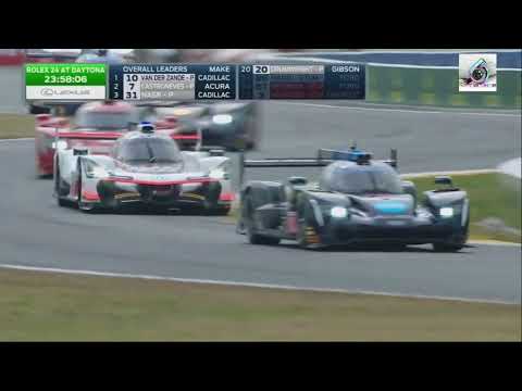 Starting grid and first laps of Daytona 24 2018