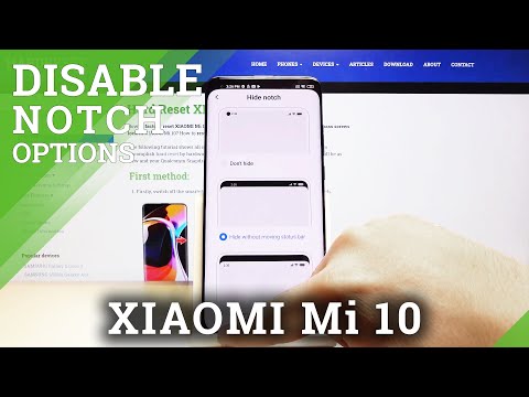 How to Hide Front Camera in XIAOMI Mi 10 – Camera Cutout / Activate Hiding Bar