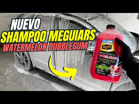 TESTING THE NEW MEGUIARS WATERMELON CAR SHAMPOO