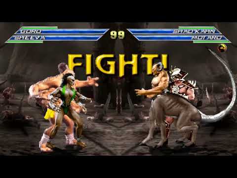 MORTAL KOMBAT: NEW ERA- SHEEVA & GORO VS. MOTARO & SHAO KAHN  10-27-23