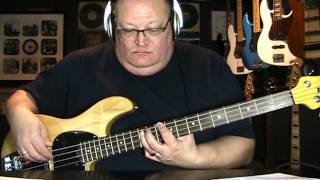 David Bowie Modern Love Bass Cover with Notes &amp; Tablature