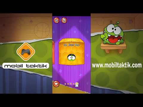 Cut The Rope Season 2 Buzz Box Level 20 - Cut The Rope Bölüm 10-20