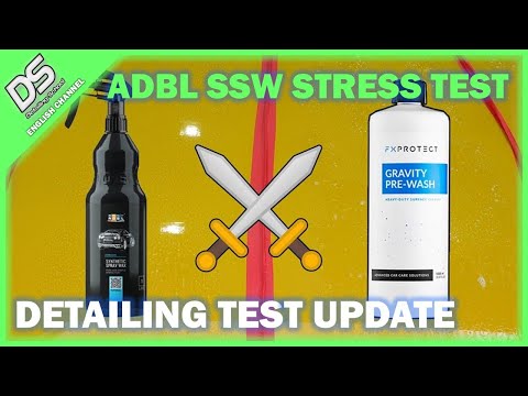 How Strong Is That! ADBL Synthetic Spray Wax vs. FXProtect Gravity - Stress Test Series Part 1