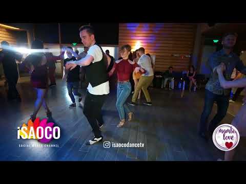 Anton Shcherbak and Irina Elohova Salsa Dancing in Mambolove, Monday 11.06.2018