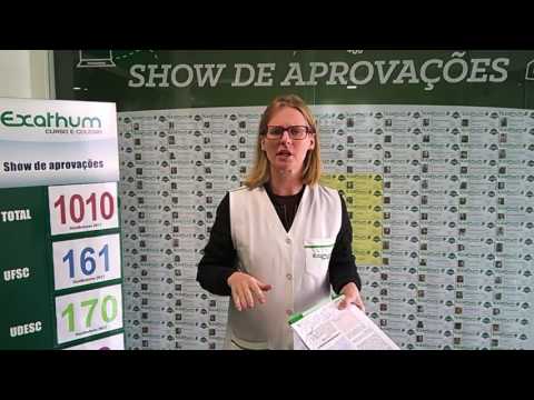 Prova da ACAFE 2017/2