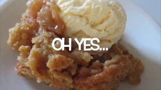 apple crisp with cake mix and apple pie filling