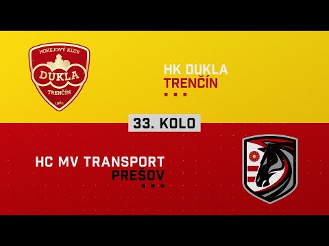 33.kolo Dukla Trenčín - HC MV Transport Prešov HIGHLIGHTS