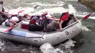 preview picture of video 'Lower New River Whitewater Trip'