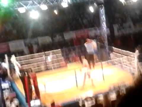 Matias "la Cobrita" Rueda vs Jimmy Aburto 5° Round y TKO