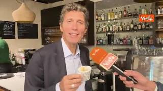 Magi prende caffè al bar: Lo dedico a Presidente Meloni, avanti con digiuno contro legge...