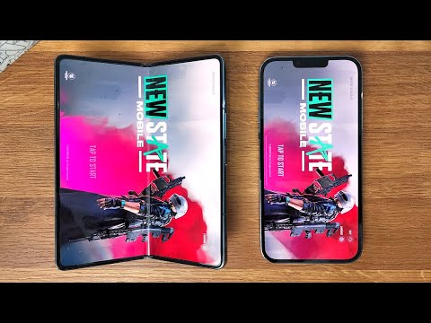 Samsung Z Fold 4 vs iPhone 13 Pro Max - SPEED TEST! *SHOCKING*