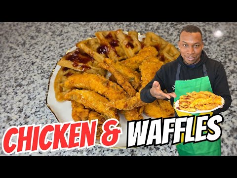 How To Make Chicken and Waffles Recipe You'll LOVE!