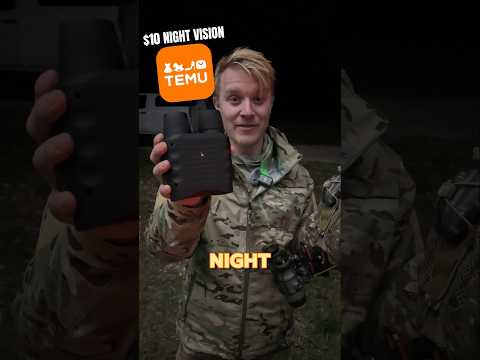 Temu Night Vision Vs $10000 Night Vision!!!