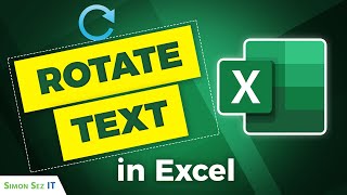 Rotating Text in Microsoft Excel