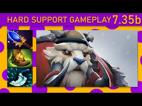 ⭐Alex Tusk 30+ K/A! Hard Support Gameplay 7.35b - Dota 2 Top MMR