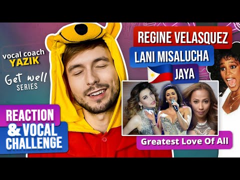 Vocal Coach YAZIK reaction to Regine Velasquez, Lani Misalucha, Jaya - Greatest Love Of All