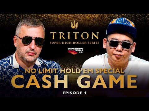 $200,000 NLH CASH GAME Begins | Triton Poker Series 2023 (Ep.01)