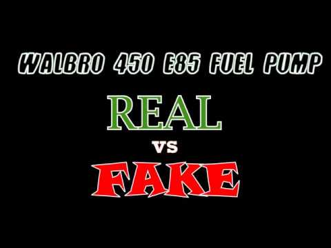 Fake Walbro 450 Fuel Pump Compared To Legit (They're Everywhere!)