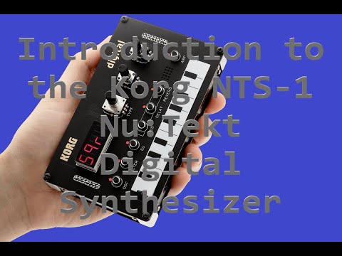 Introduction to the Korg NTS-1 Nutekt digital synthesizer