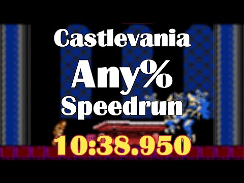 (WR) Castlevania Any% Speedrun in 10:38.950