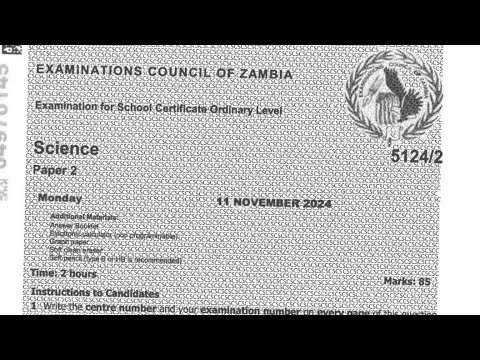 2024 INTERNAL SCIENCE PAPER 2 || CHEMISTRY|| SECTION B FULLY ANSWERED