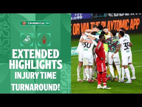 INSANE COMEBACK! | Swansea City v Nottingham Forest extended highlights